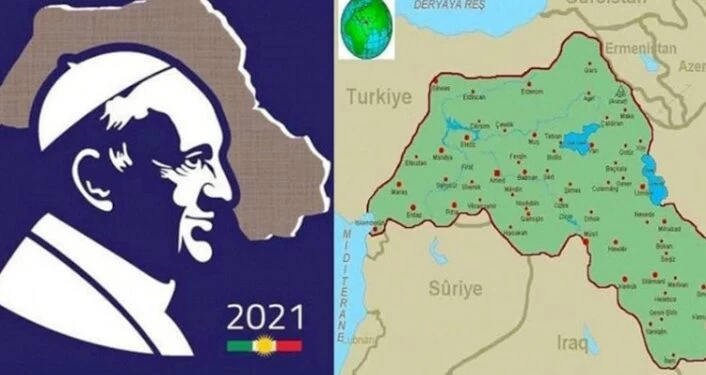 ΓΡΑΜΜΑΤΟΣΗΜΟ ΤΟΥ ΠΑΠΑ ΦΡΑΓΚΙΣΚΟΥ ΜΕ ΤΟ ΜΕΓΑΛΟ ΚΟΥΡΔΙΣΤΑΝ ΠΡΟΚΑΛΕΙ ΘΥΕΛΛΑ ΣΤΗΝ ΤΟΥΡΚΙΑ (βίντεο)